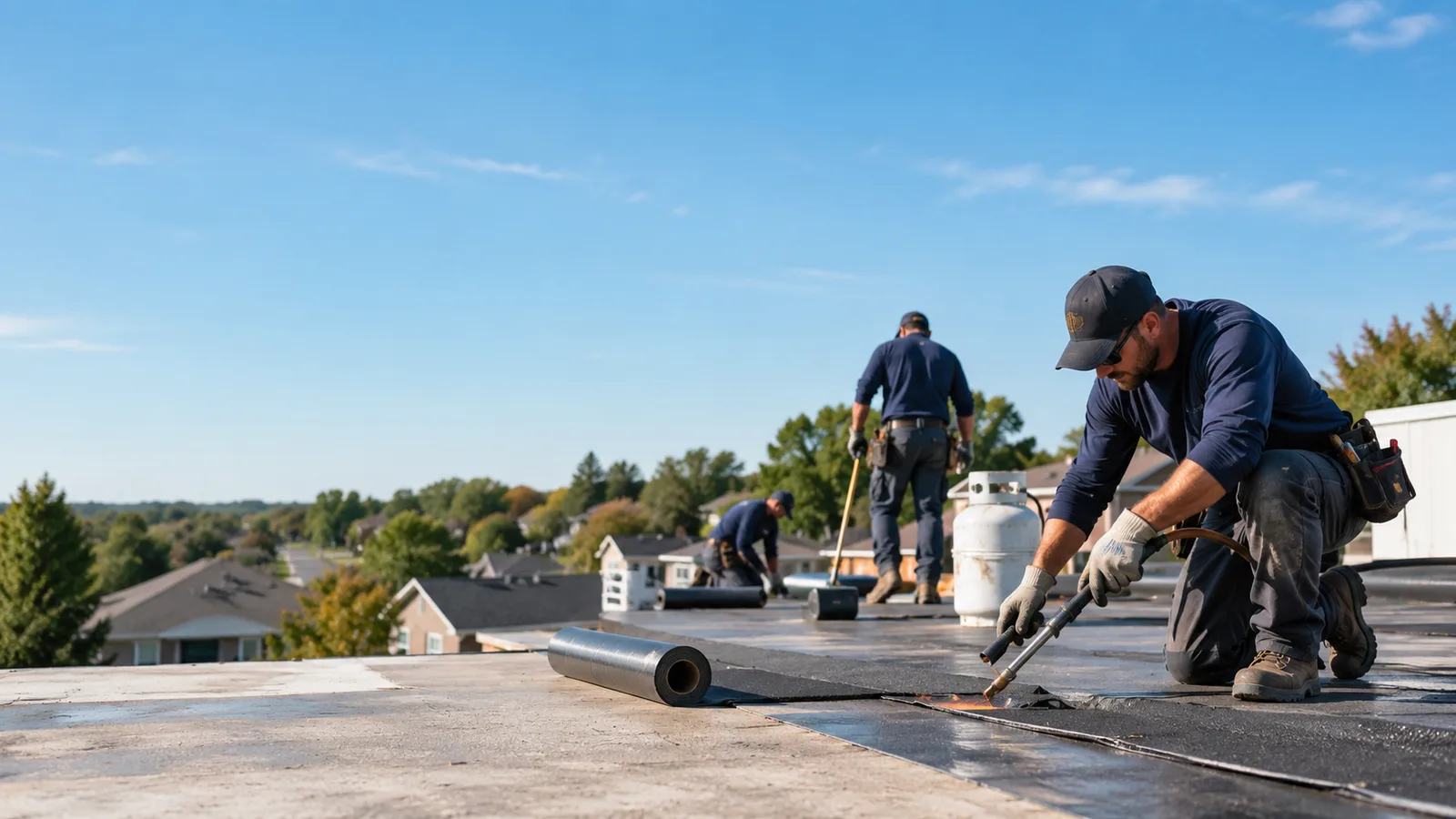 Flat Roof Leak Repair providers in Shawneetown, IL